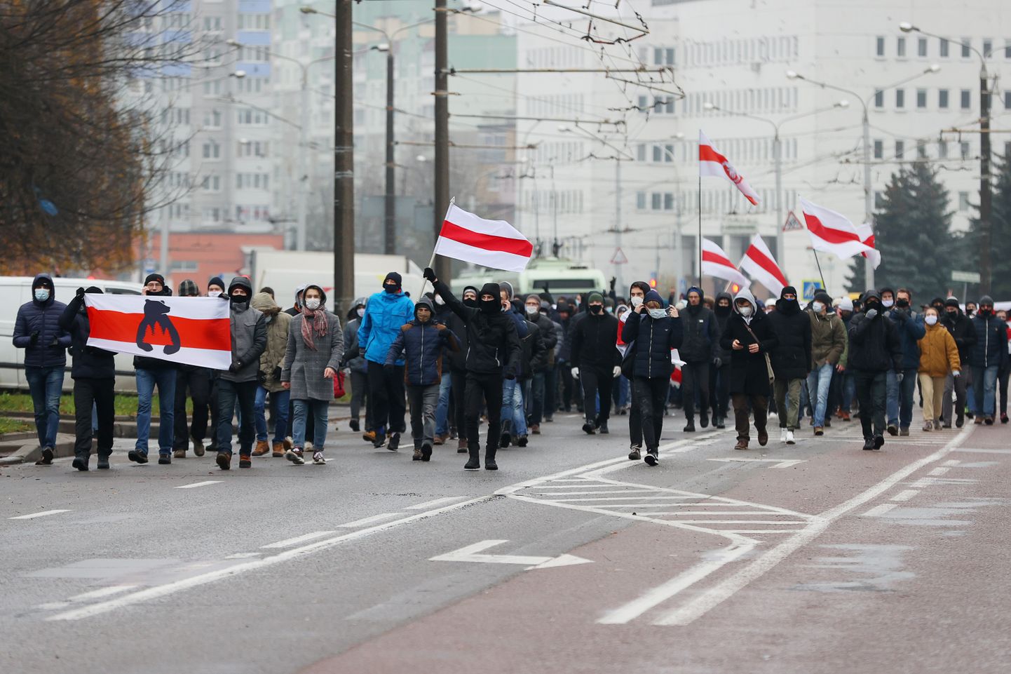Протест в Минске. Фото иллюстративное.