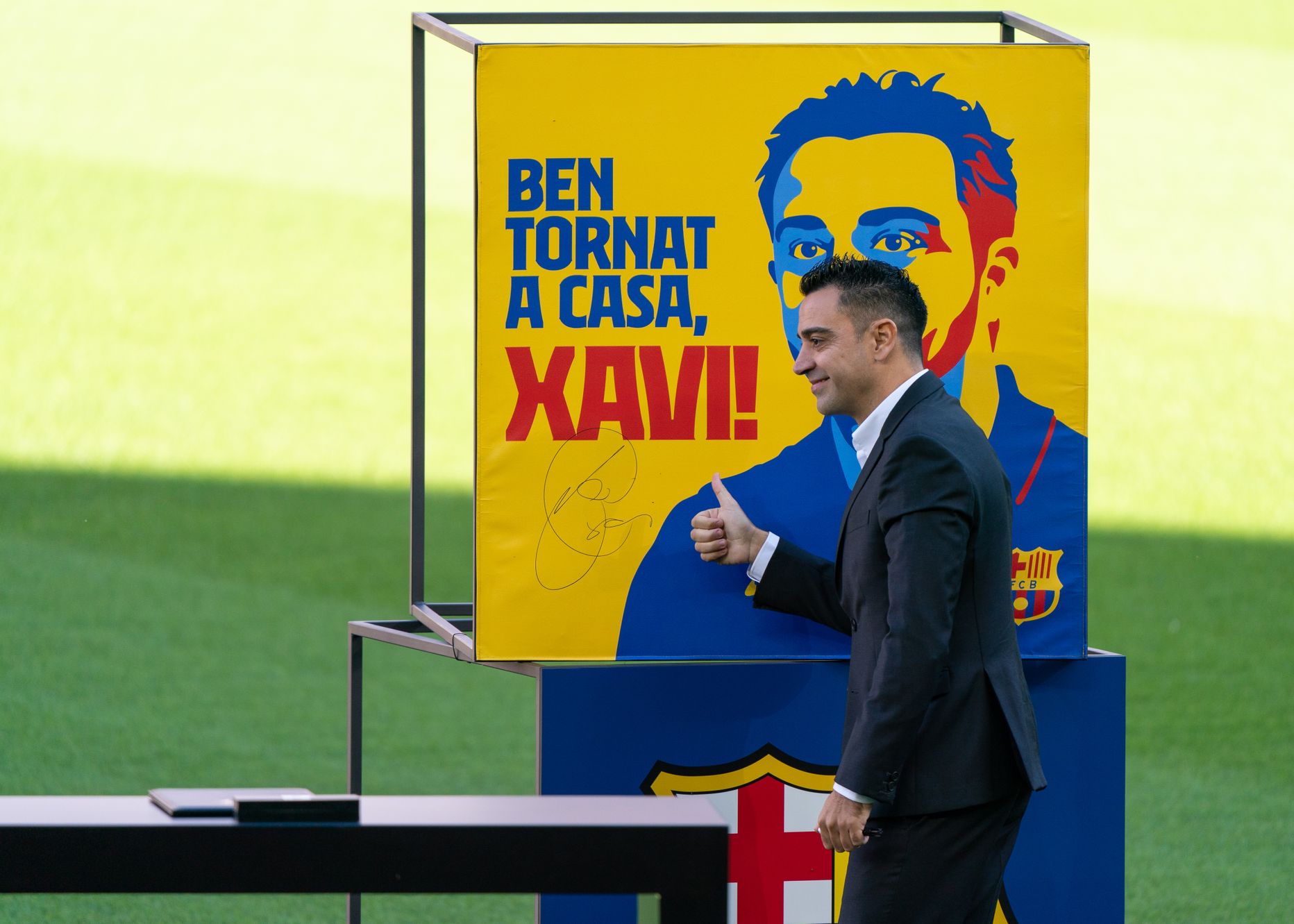 Legendaarne Xavi on FC Barcelonas tagasi, aga seekord treeneri, mitte mängijana.
