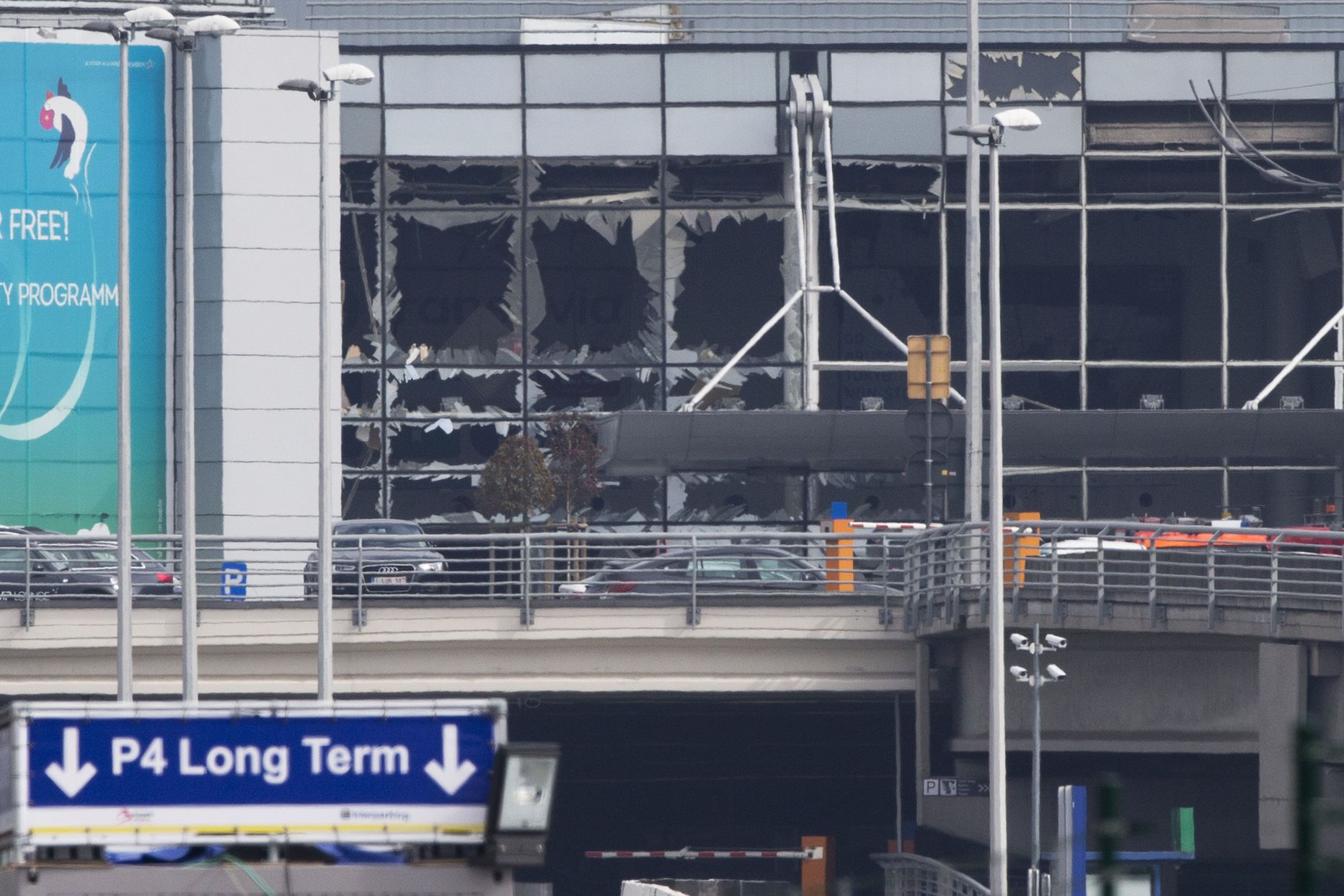 Brüsseli Zaventemi lennujaam pärast 22. märtsi rünnakuid