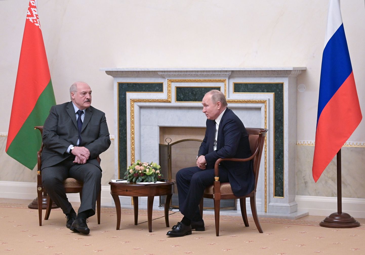 Putini ja Lukašenka eilne kohtumine.