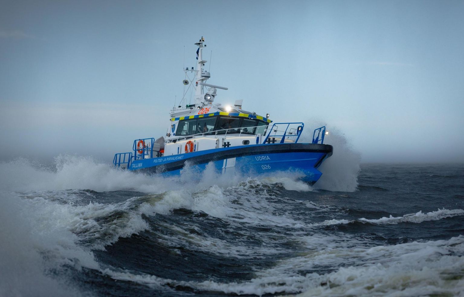 Baltic Workboatsis valmistatud patrullpaat Udria.