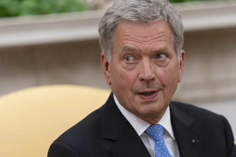 Soome president Sauli Niinistö kohtumisel USA presidendi Donald Trumpiga