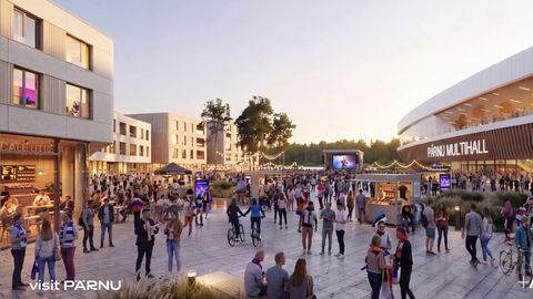 Pärnu on valmis panustama multihalli 10 miljonit eurot