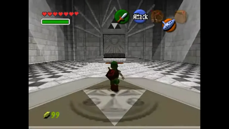 Aja tempel mängus «Ocarina of Time».