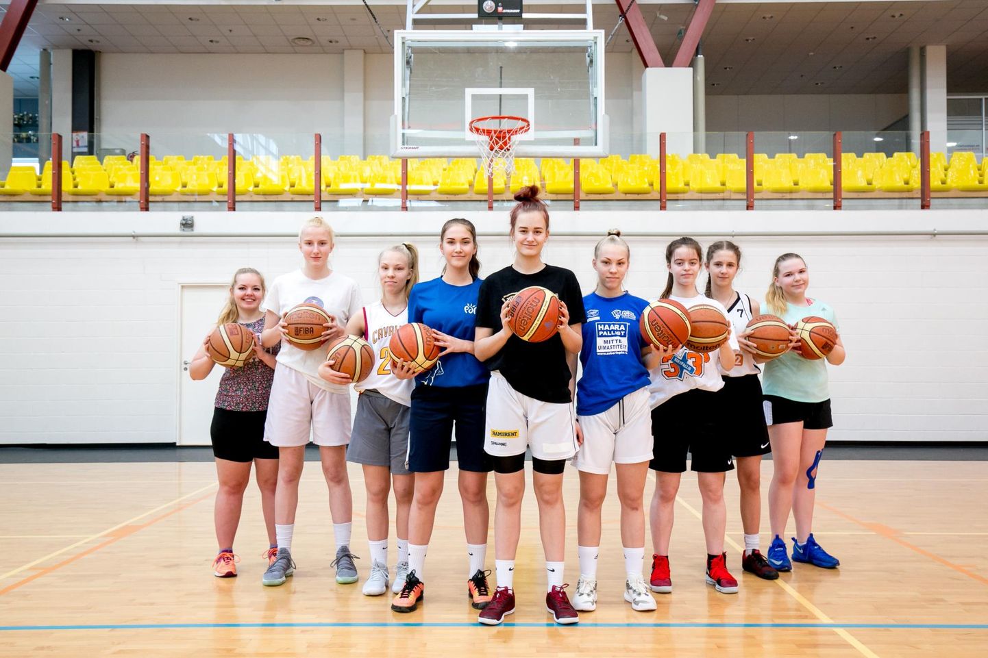 Pärnu korvpallitüdrukud mängivad sellel nädalal kodus rahvusvahelisi mänge.