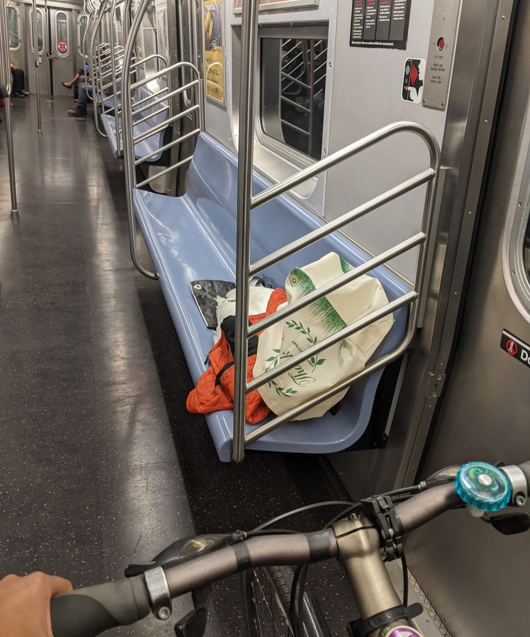 Enamik inimesi ei märganud, et sõitsid metroos koos luigega. Õnneks ei olnud vagunis ka palju inimesi.