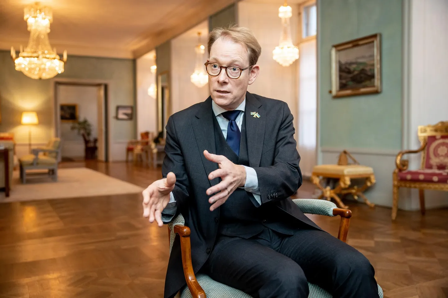 Rootsi välisministri Tobias Billströmi sõnul on vestlused Türgi poliitikutega Rootsi NATOga liitumise küsimuses olnud positiivsed.