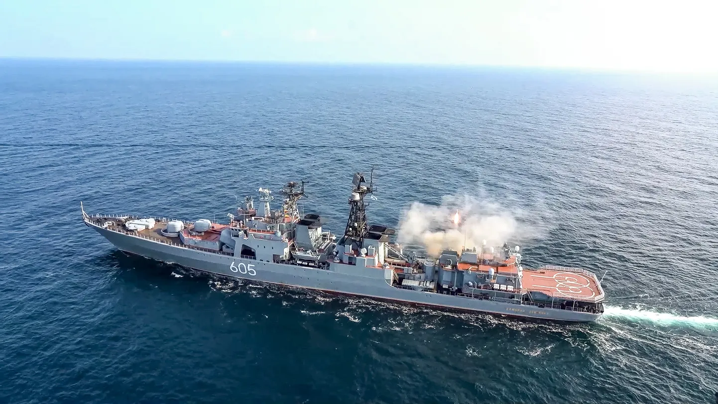 Большой противолодочный корабль «Адмирал Левченко».