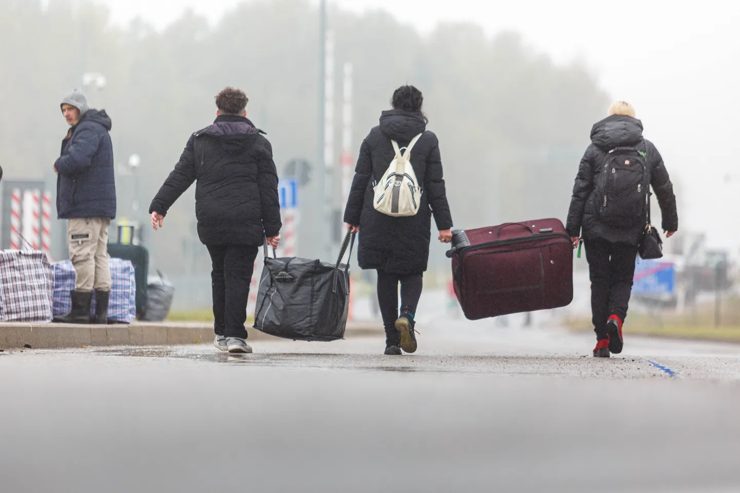 Luhamaa, 04.10.2022
Eesti piir.