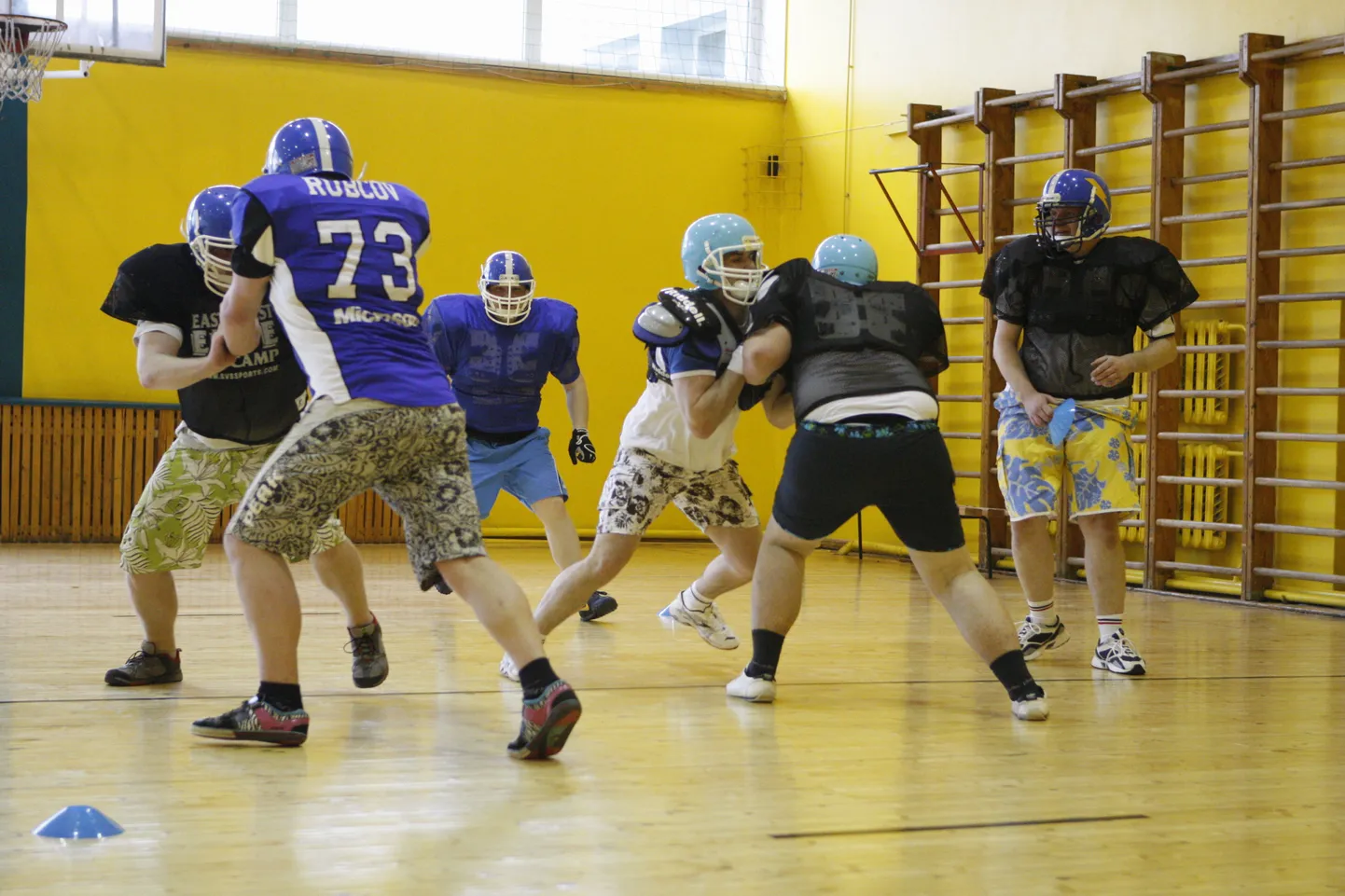 Ameerika jalgpalli klubi Tartu Titans trenn.