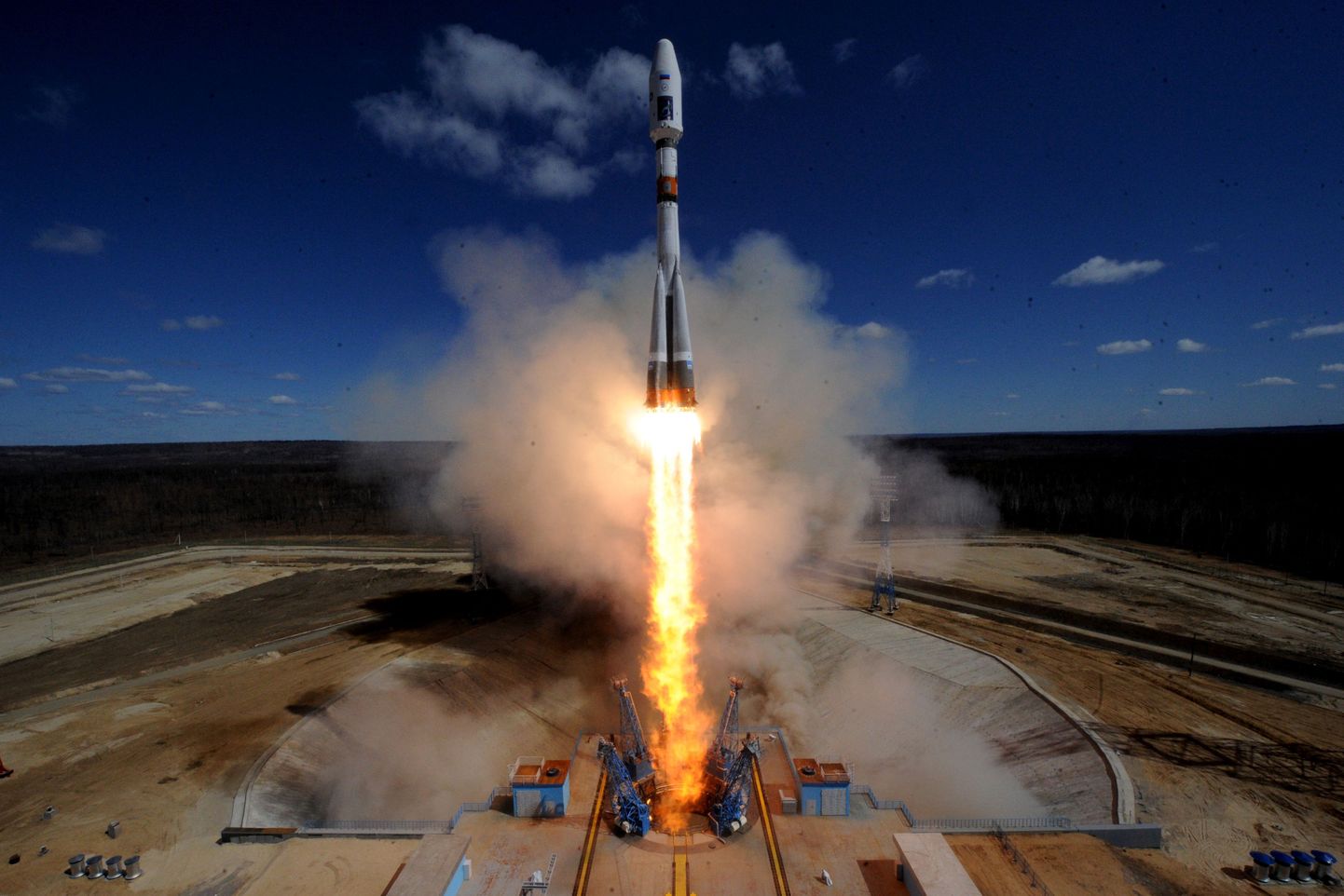 Raketistart Vostotšnõi kosmodroomilt 2016. aasta aprillis.