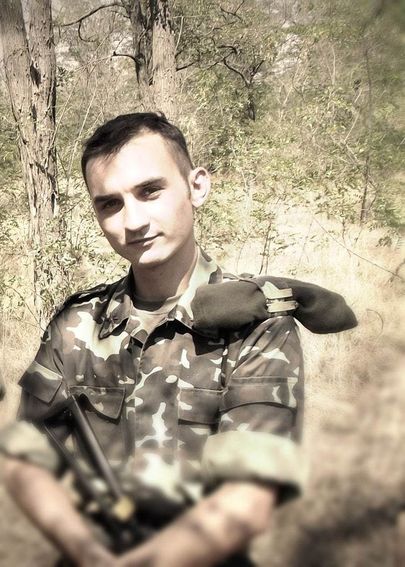 Bogdan, hukkunud rindel 2015. aastal, olles 23-aastane.
