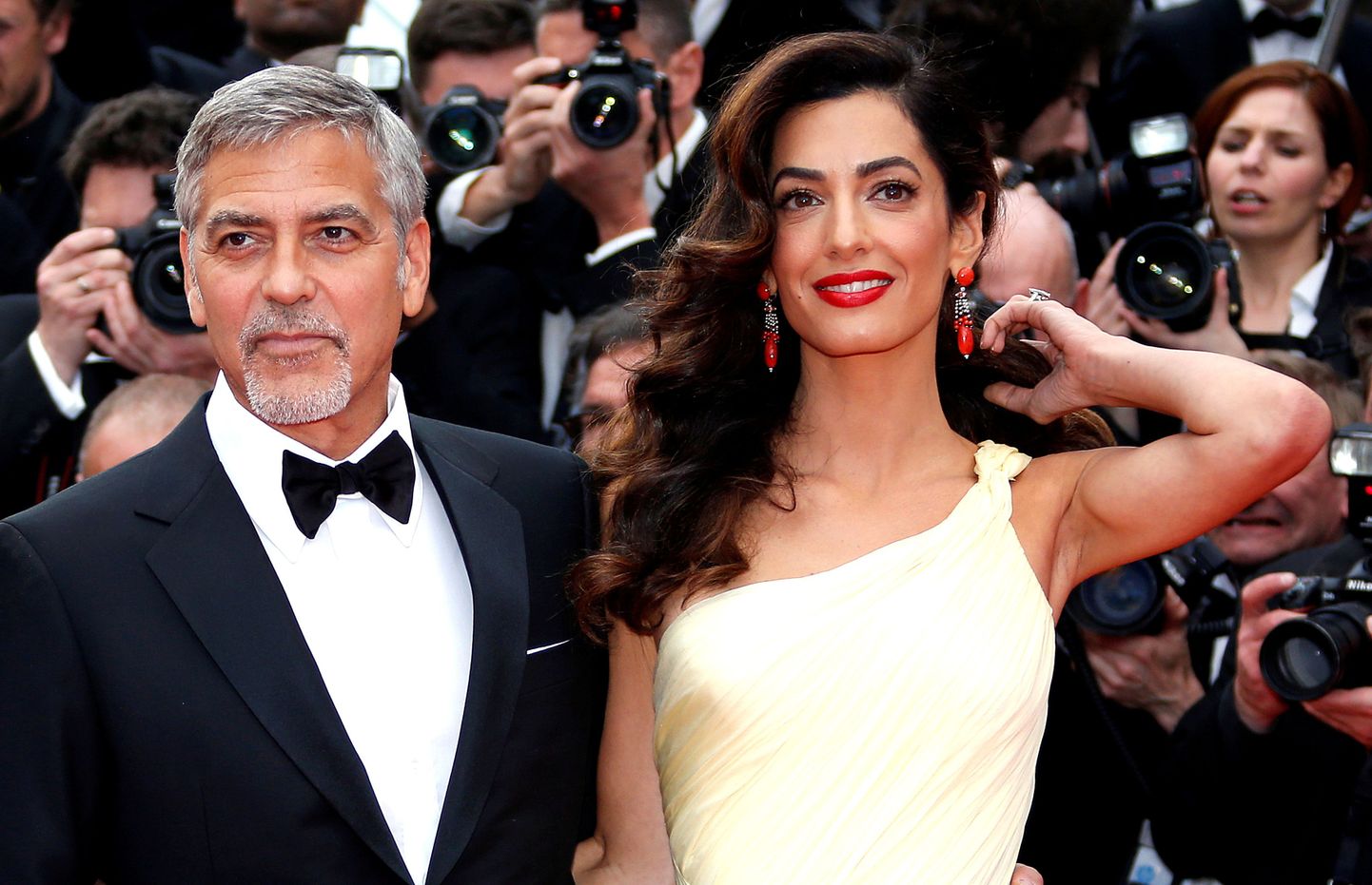George ja Amal Clooney