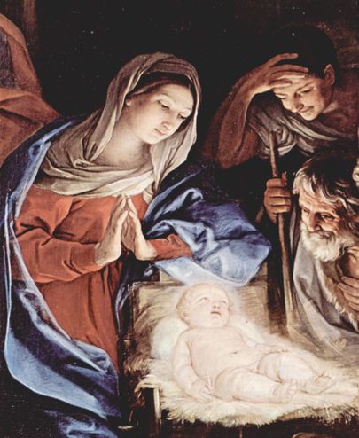 Itaalia kunstniku Guido Reni 17. sajandi maal Jeesuse sünnist.