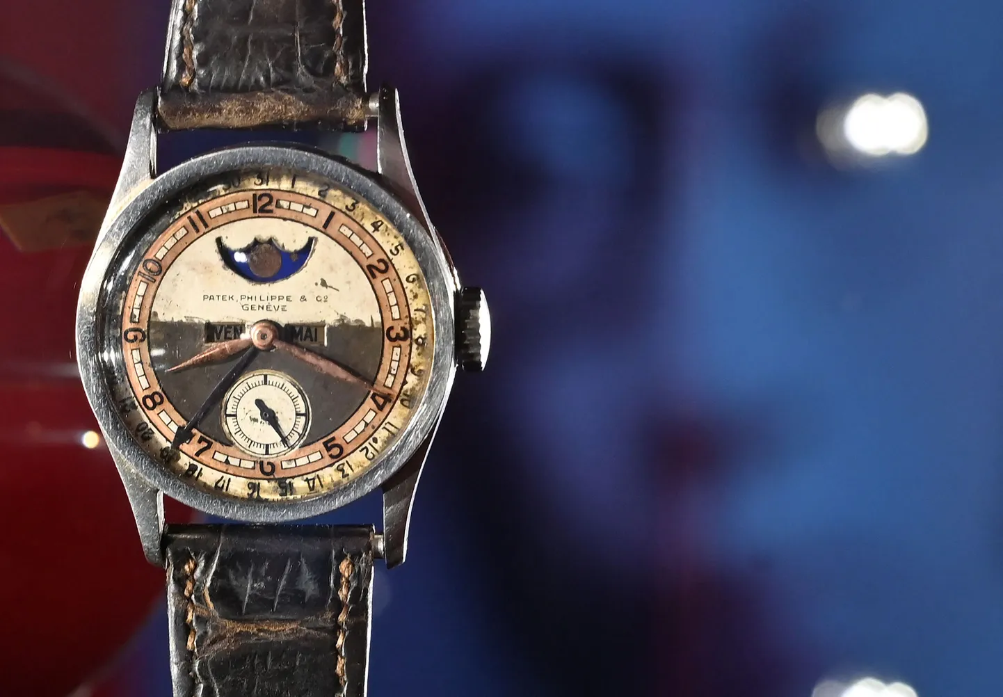 Patek Philippe'i mudel Ref 96 Quantieme Lune, mis kuulus Hiina Qingi dünastia viimasele monarhile Aisin-Gioro Puyile.