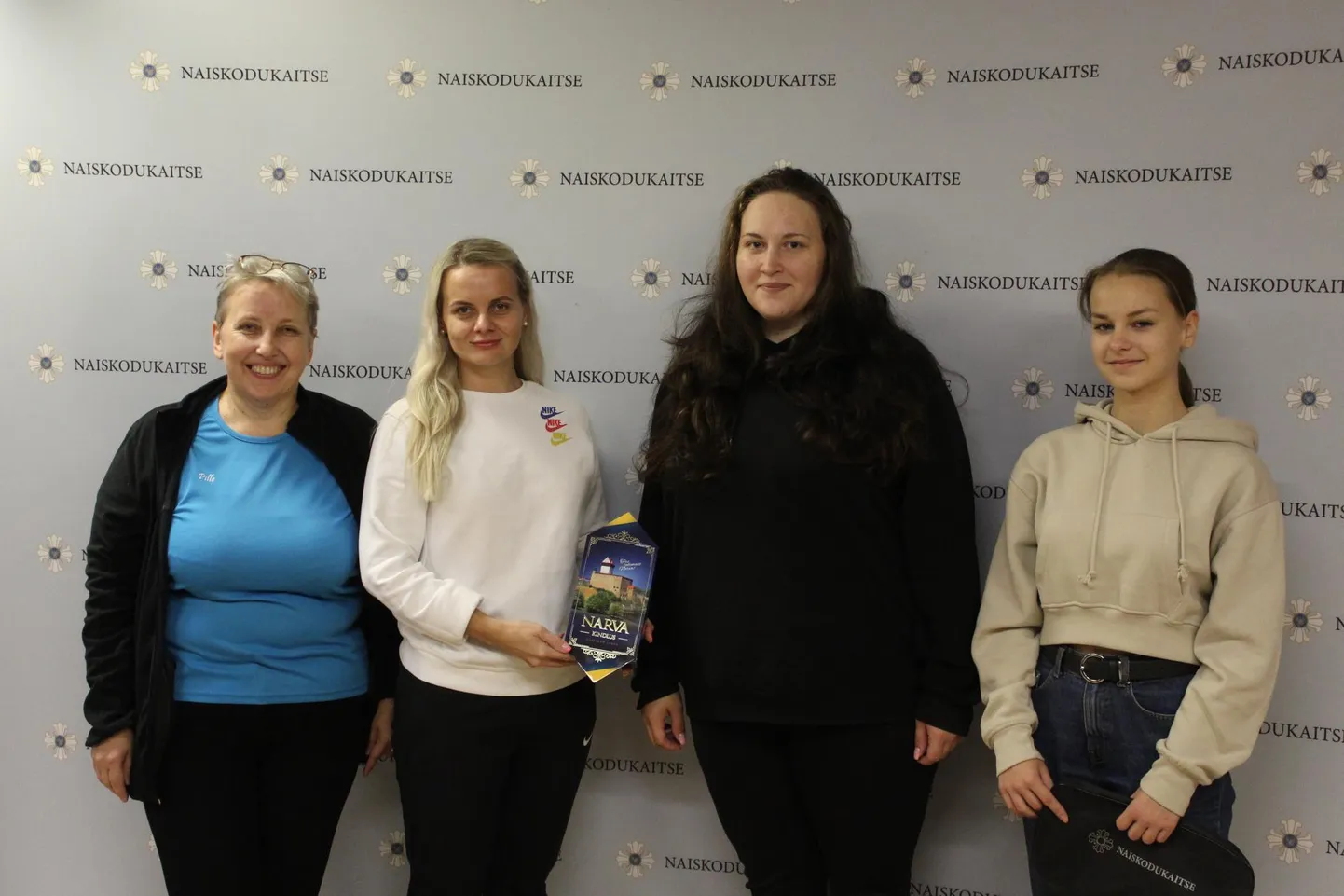 Võidukas Alutaguse ringkonna võistkond: (vasakult) Kristina Polunina, Veera Rumjantseva, Anastassia Olewicz, Varvara Rogaten.