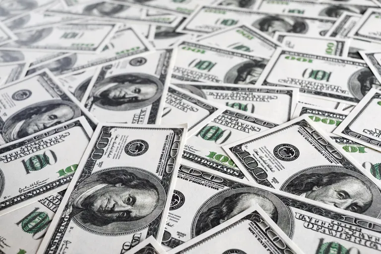 Dollarid. Pilt on illustreeriv