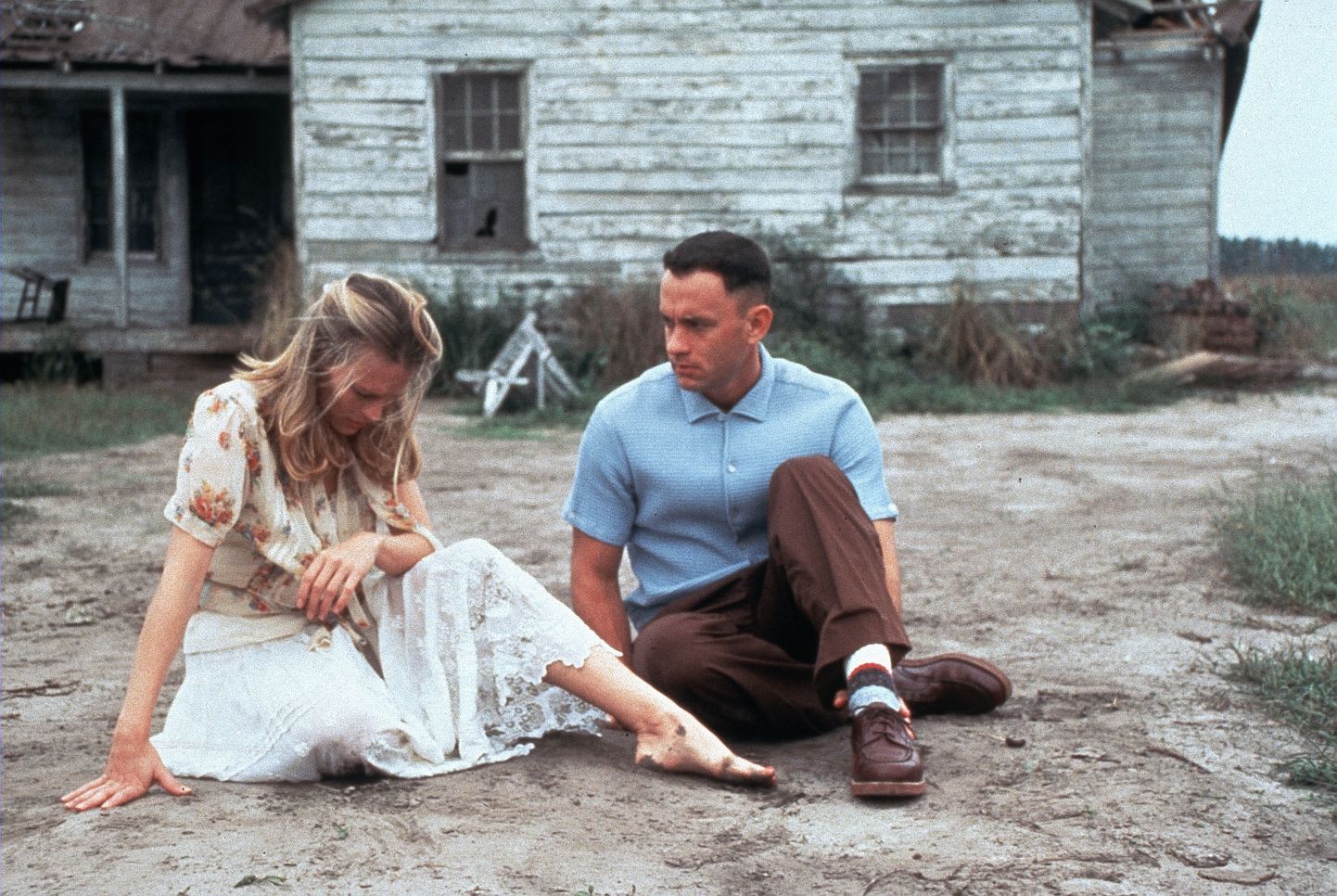 Tom Hanks ja Robin Wright Penn filmis «Forrest Gump» (1994)