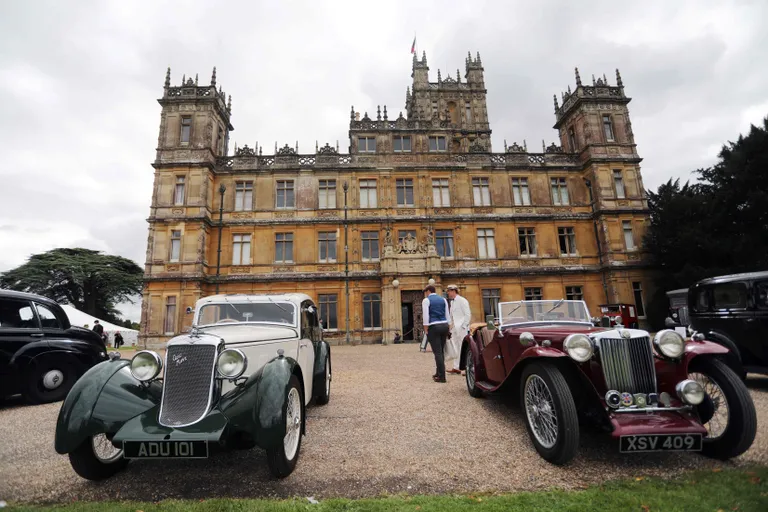 Highclere loss on suviti avatud külastajatele