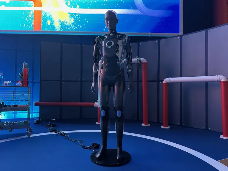 Humanoīdais robots Ameka.