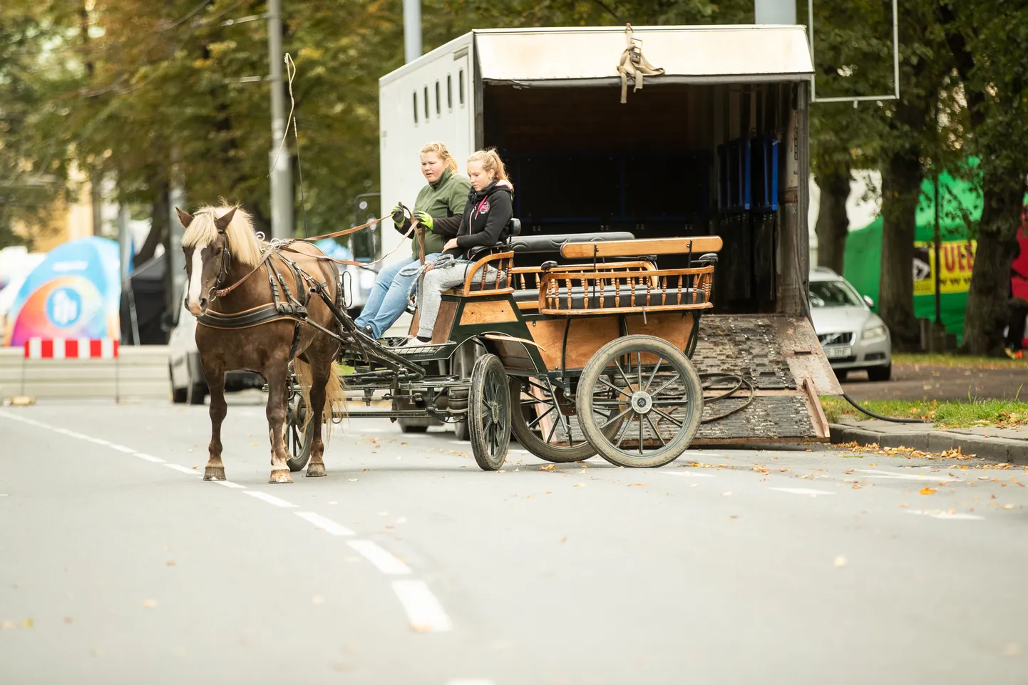 Mullune autovaba päev Kaarli puiesteel ja Vabaduse väljakul