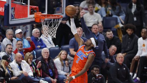 "Thunder" grauj +49 un atkārto "Warriors" NBA rekordu