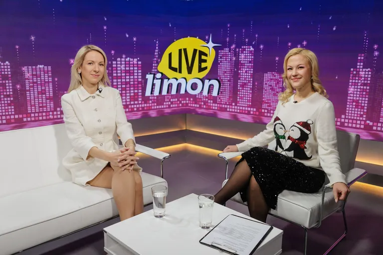 Маркетолог Анна Хасанова и ведущая Limon LIVE Светлана Карабут.