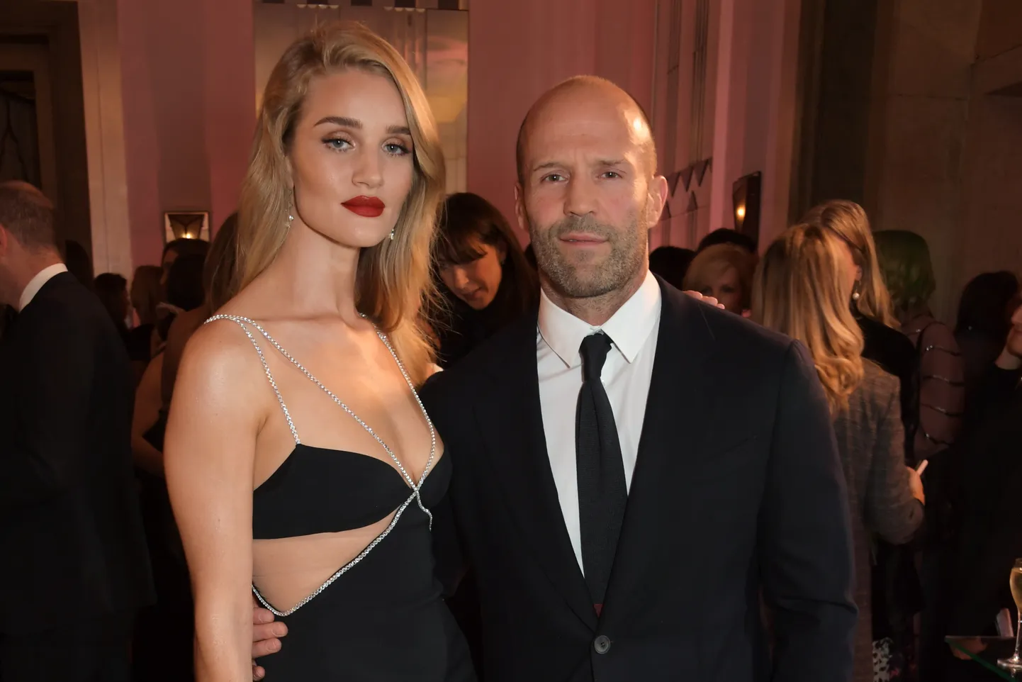 Rosie Huntington-Whiteley ja Jason Statham.