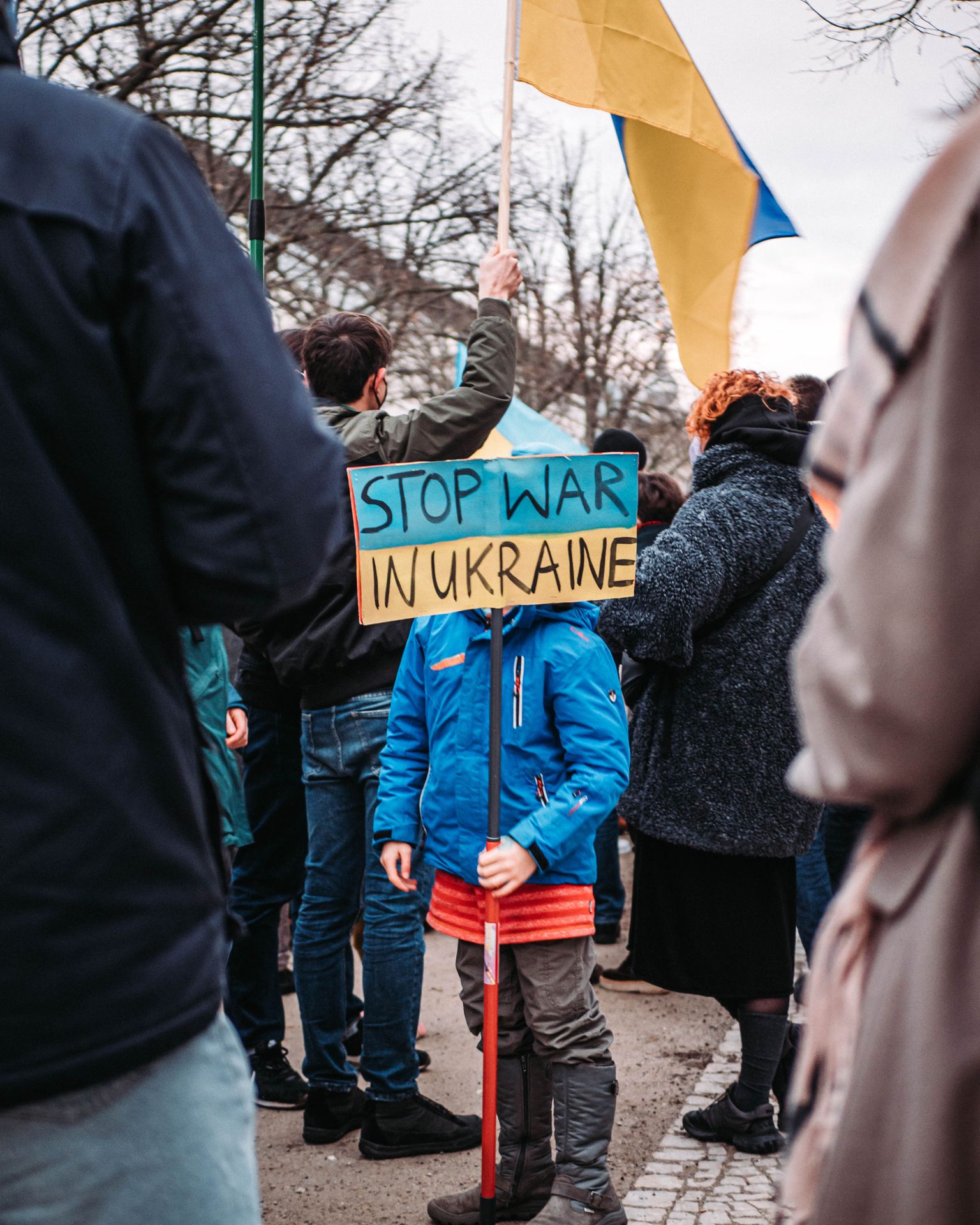 SÕJA VASTU: Meeleavaldus Ukraina toetuseks Prahas läinud aasta sügisel.