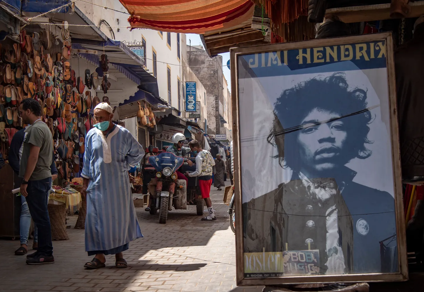 Maal Jimi Hendrixist.