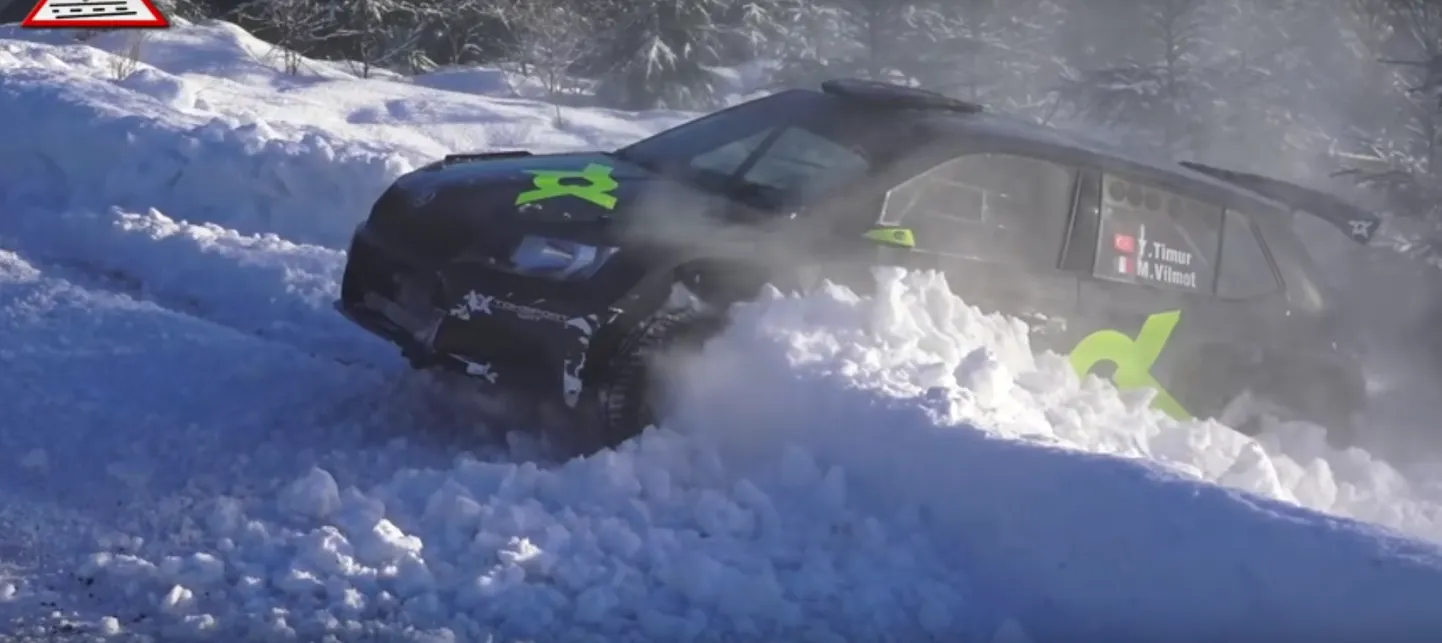 Rootsi MM-ralli eelne test.