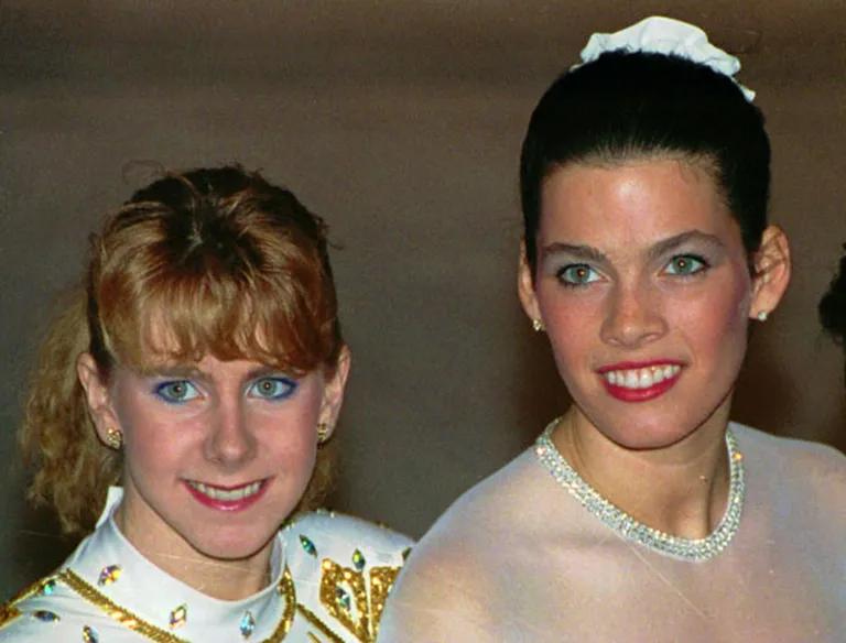 Tonja Hārdinga un Nensija Kerigana 1992. gadā 