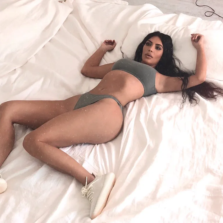 Kim Kardashian.