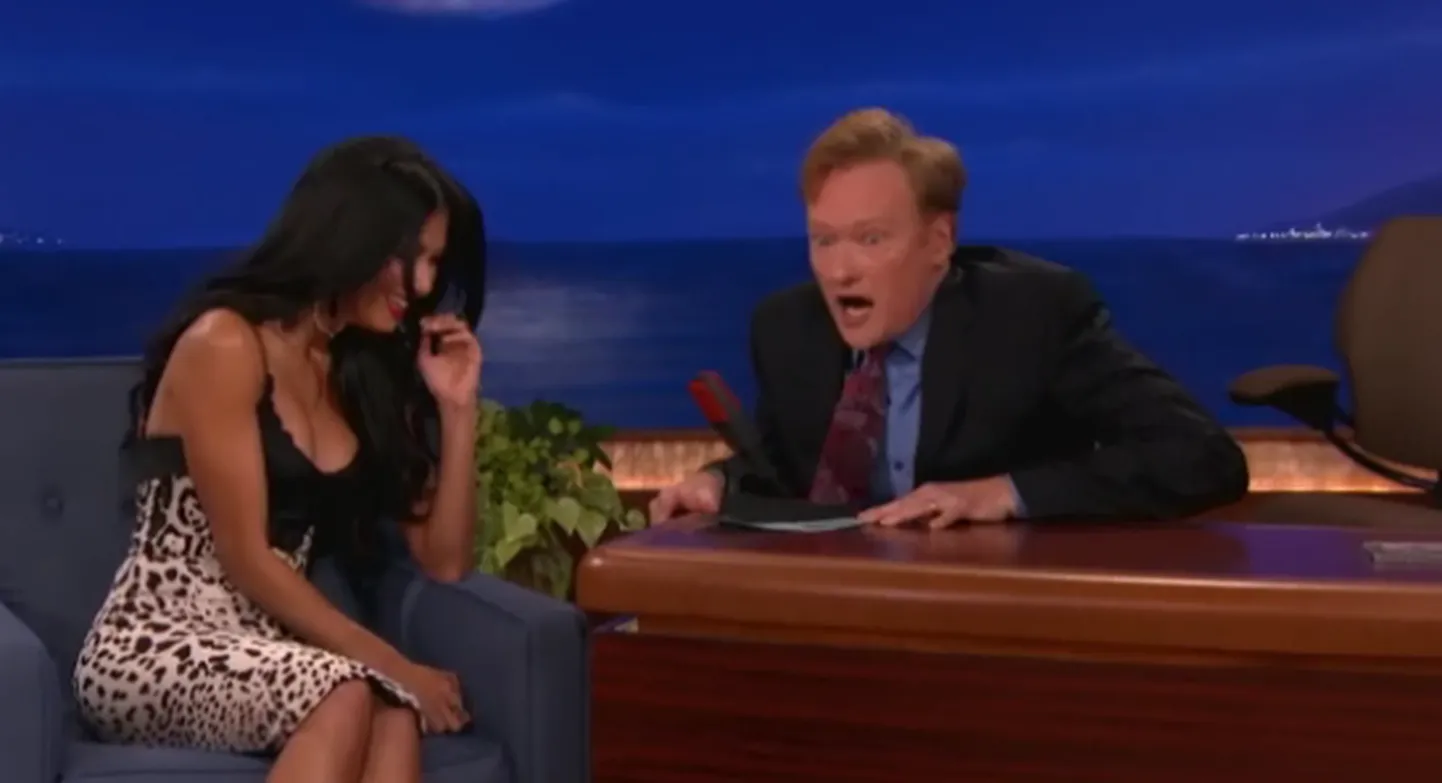 Nicole Scherzinger ja Conan O'Brien