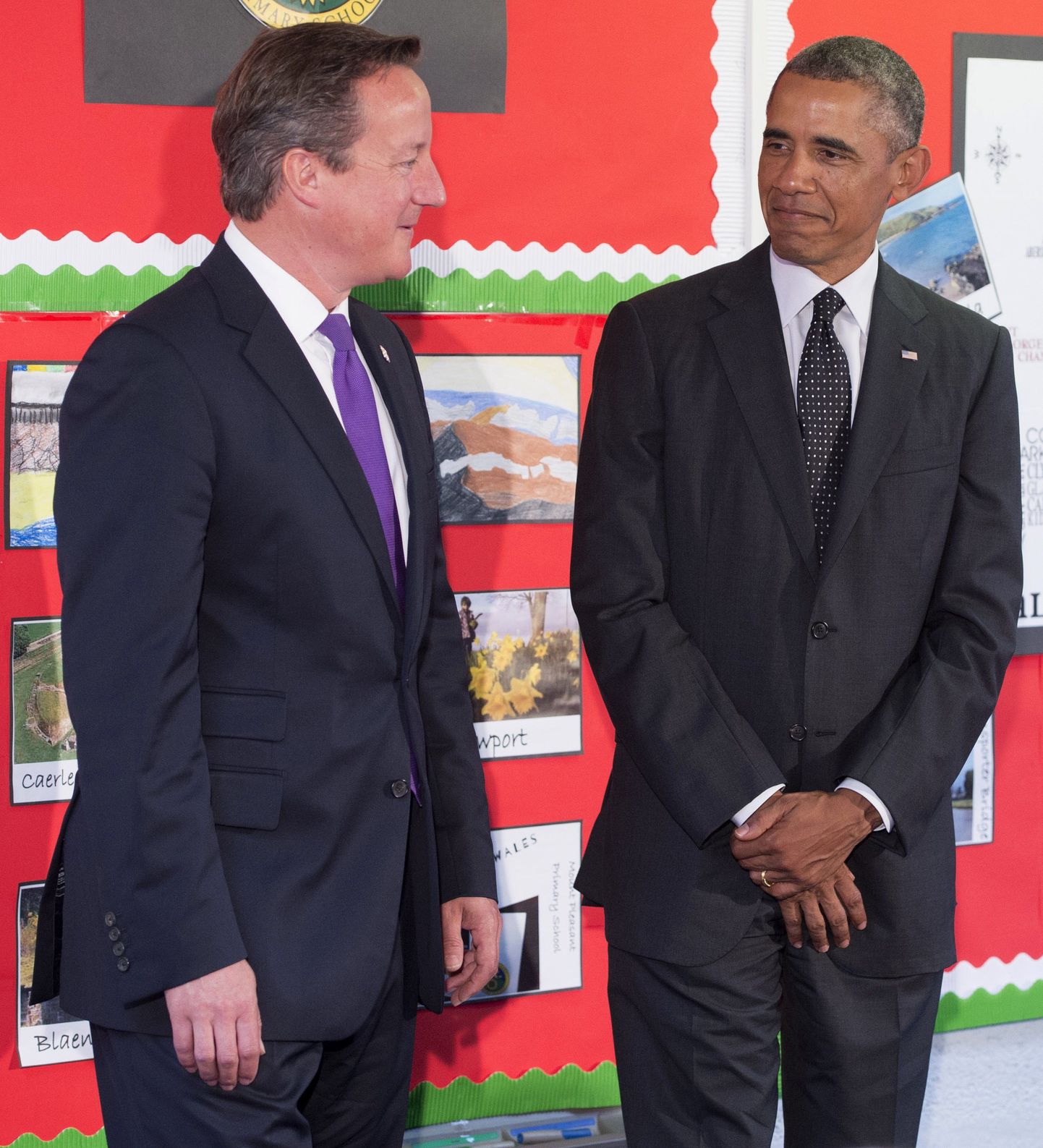 Президент США Барак Обама и премьер-министр Великобритании Дэвид Кэмерон