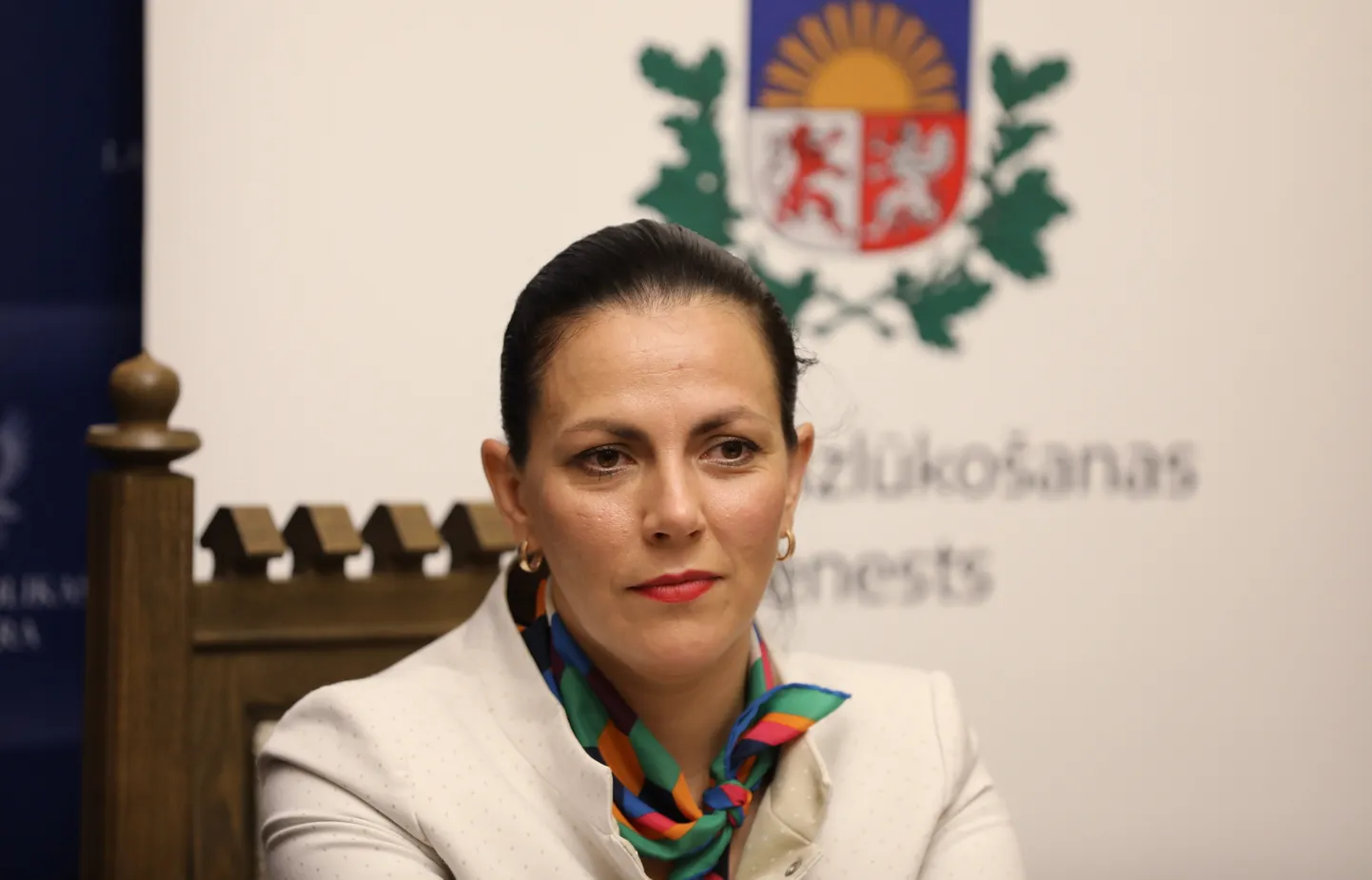 Finanšu izlūkošanas dienesta (FID) priekšniece Ilze Znotiņa.
