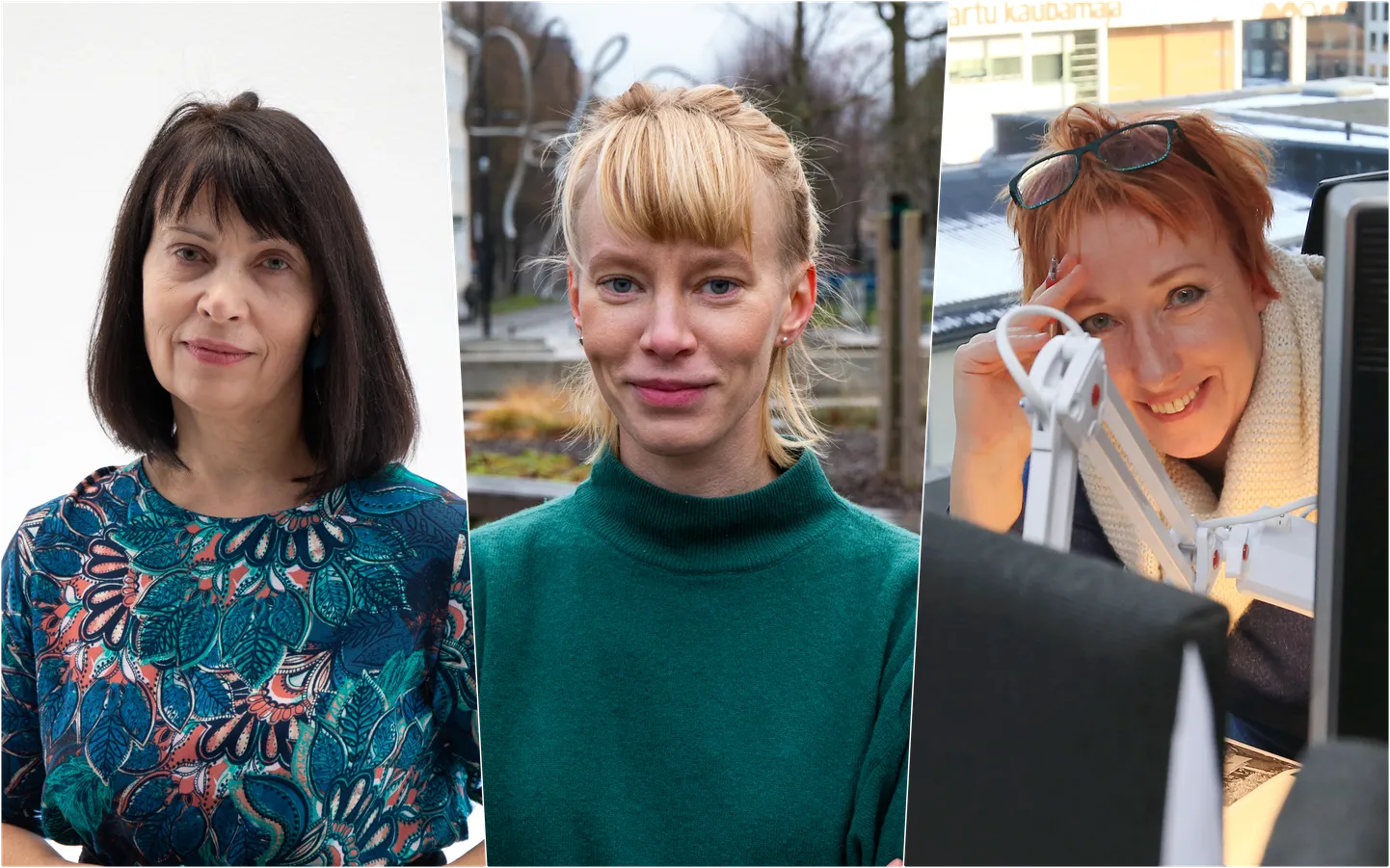 Aime Jõgi, Liina Uudelt, Sirje Toomla.