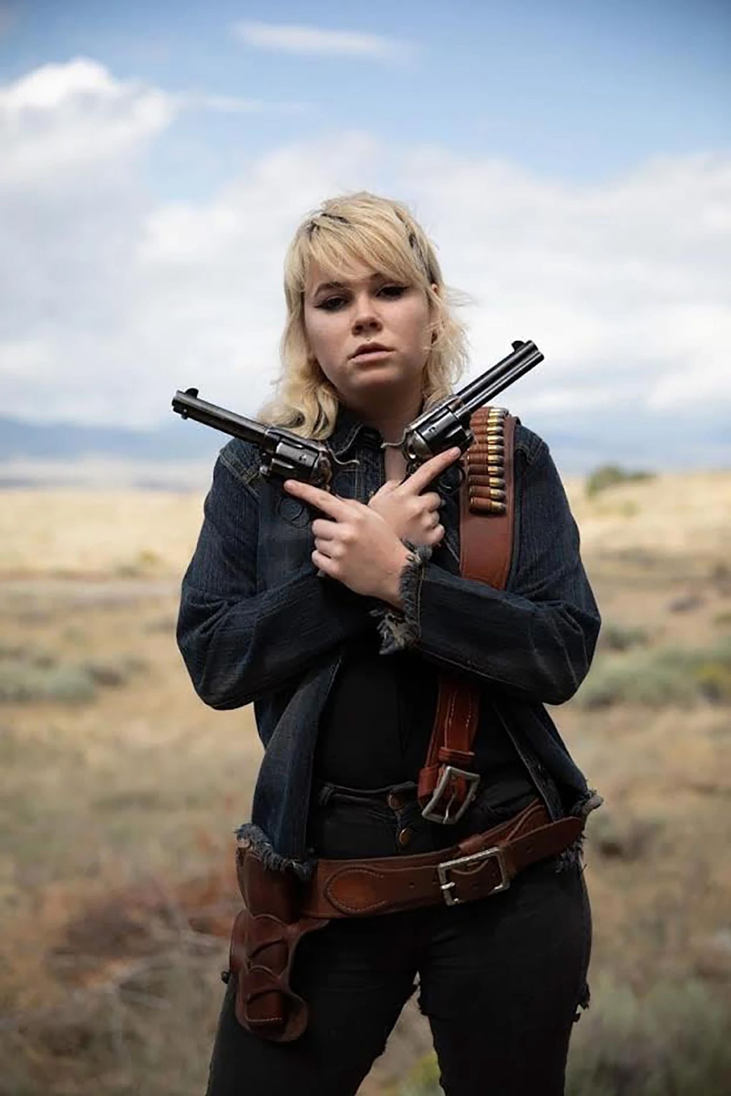 Hannah Gutierrez-Reed, kes töötas filmi «Rust» võtetel relvadega.