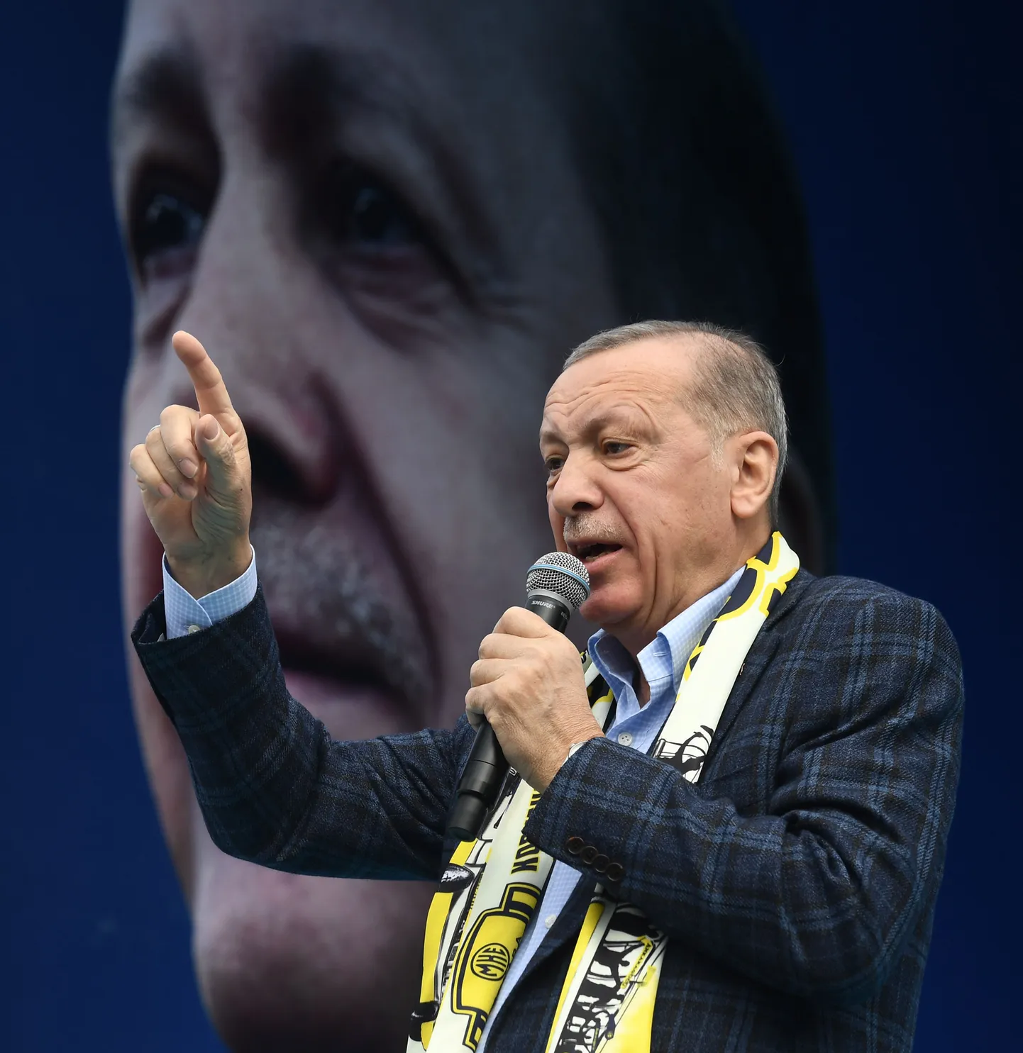 Türgi president Recep Tayyip Erdoğan Ankaras 30. aprill 2023.