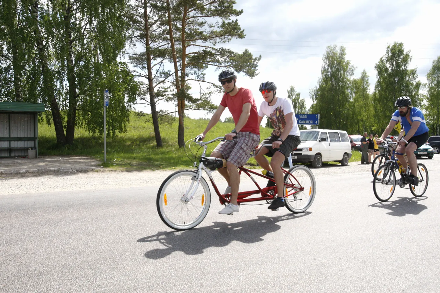 31. Tartu Rattaralli. Jalgratturid Otepää teel.