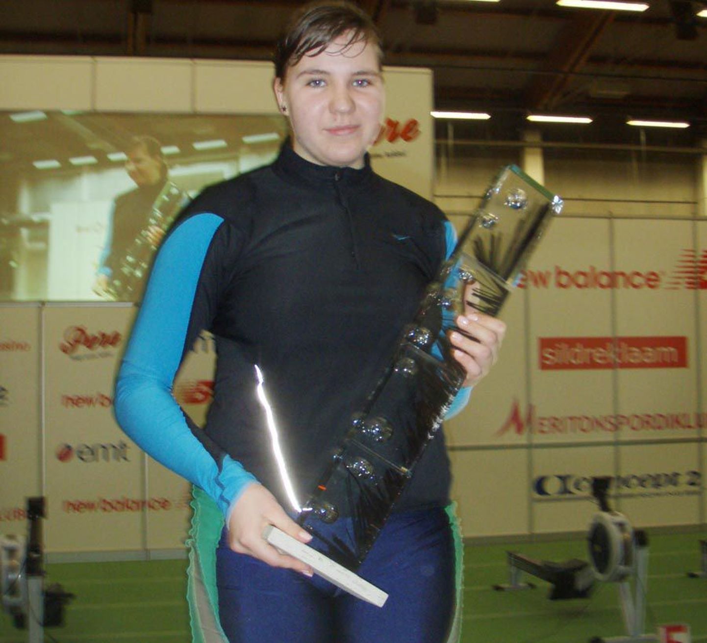Karin Neerot pälvis võistlusel eriauhinna kui suurima arenguhüppe teinud naissportlane.
