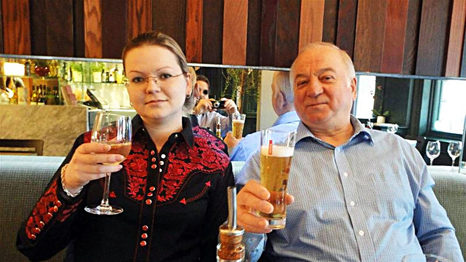 Сергей Скрипаль и его дочь Юлия.