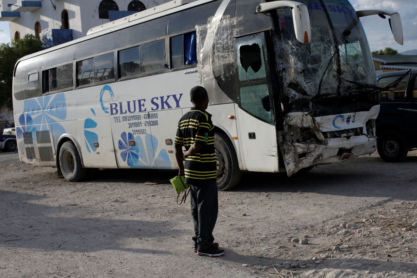 Haitil rahvahulka sõites 38 inimest surmanud buss