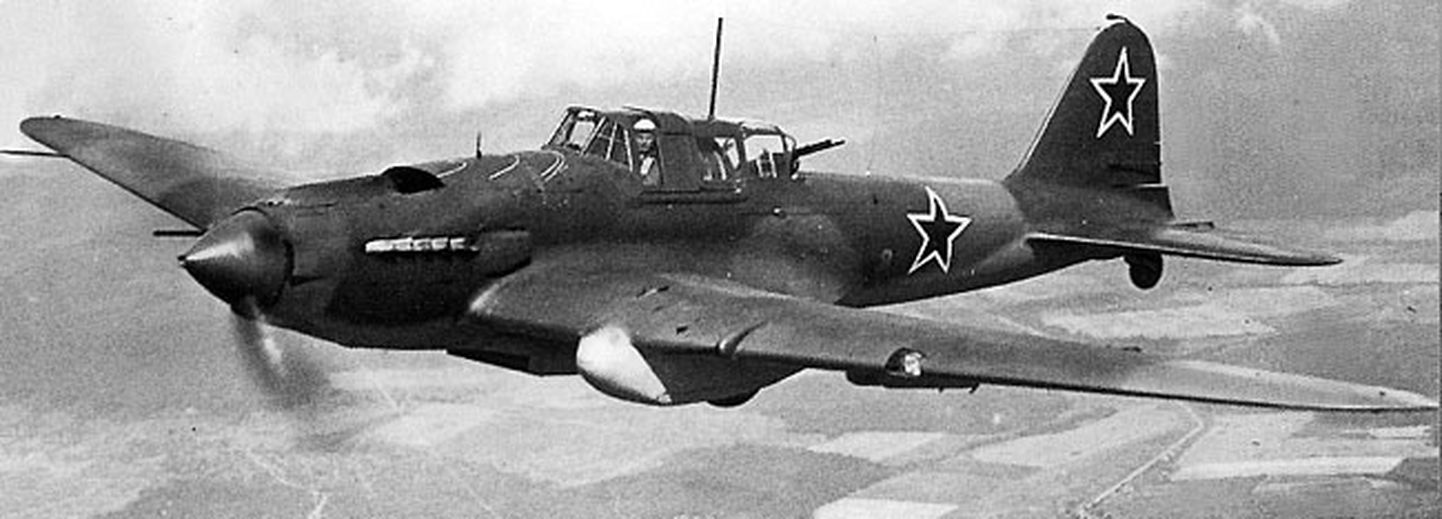Vene II maailmasõja aegne ründelennuk Iljušin Il-2