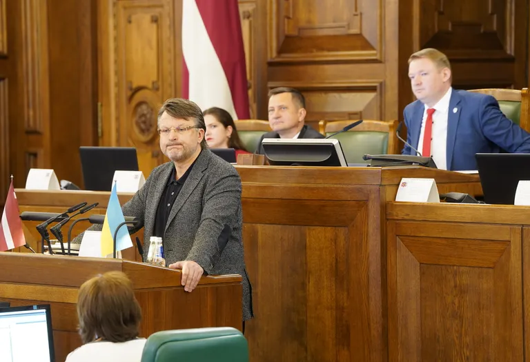 Выступление Айнара Шлесерса
