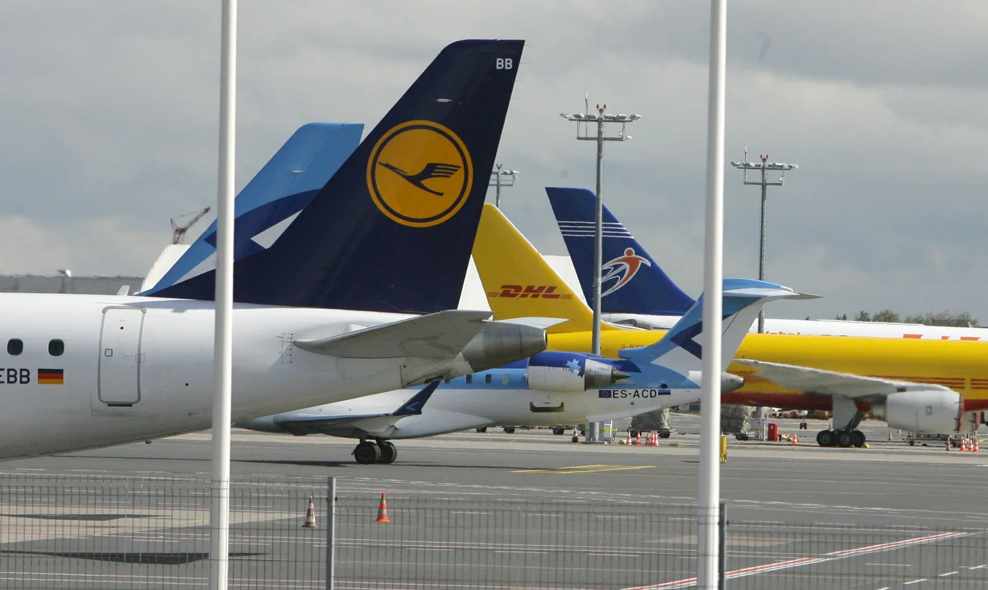 Lufthansa Frankfurdi suunaliste lendude graafik on täna häiritud.