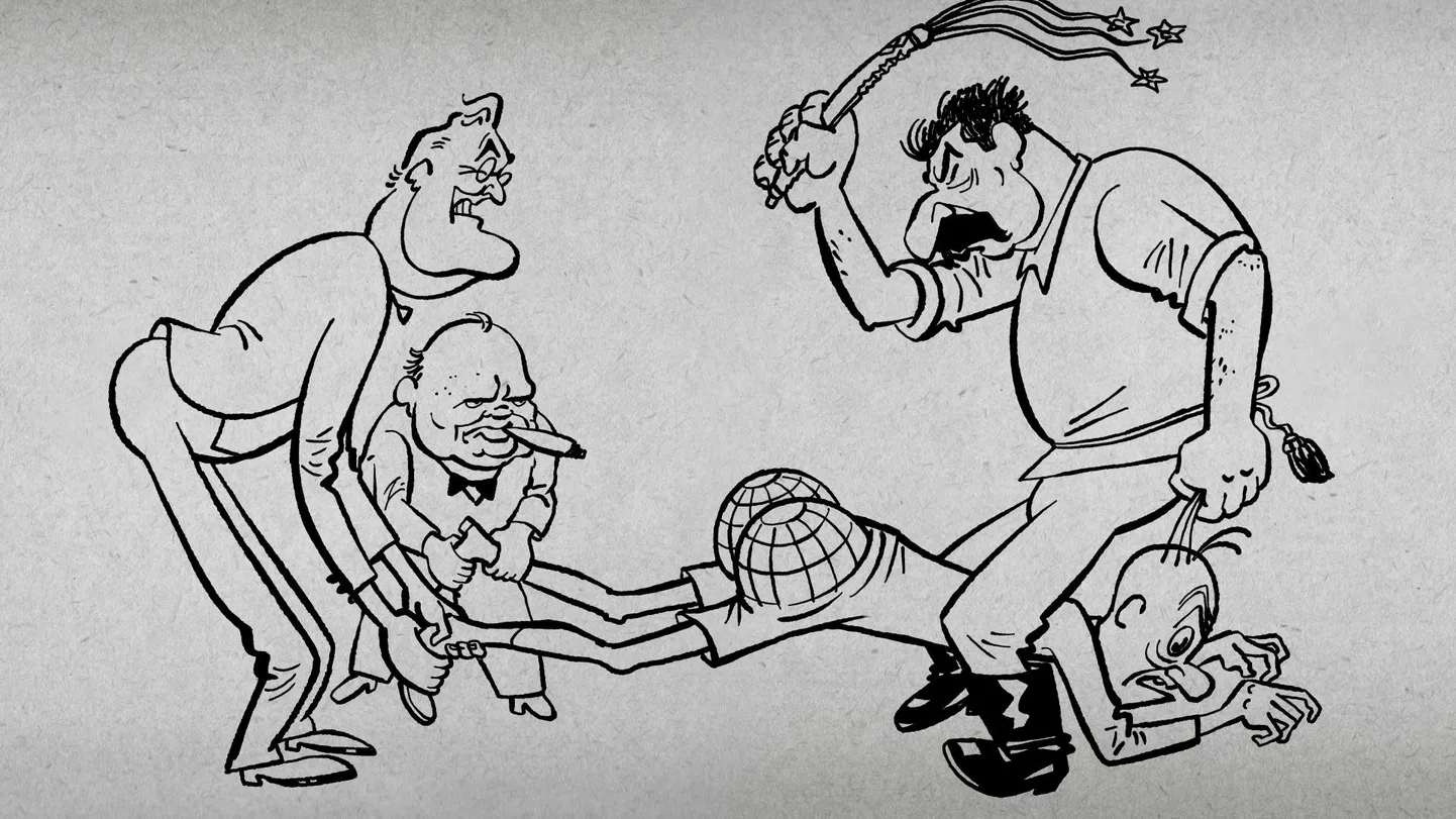 Gori karikatuur.