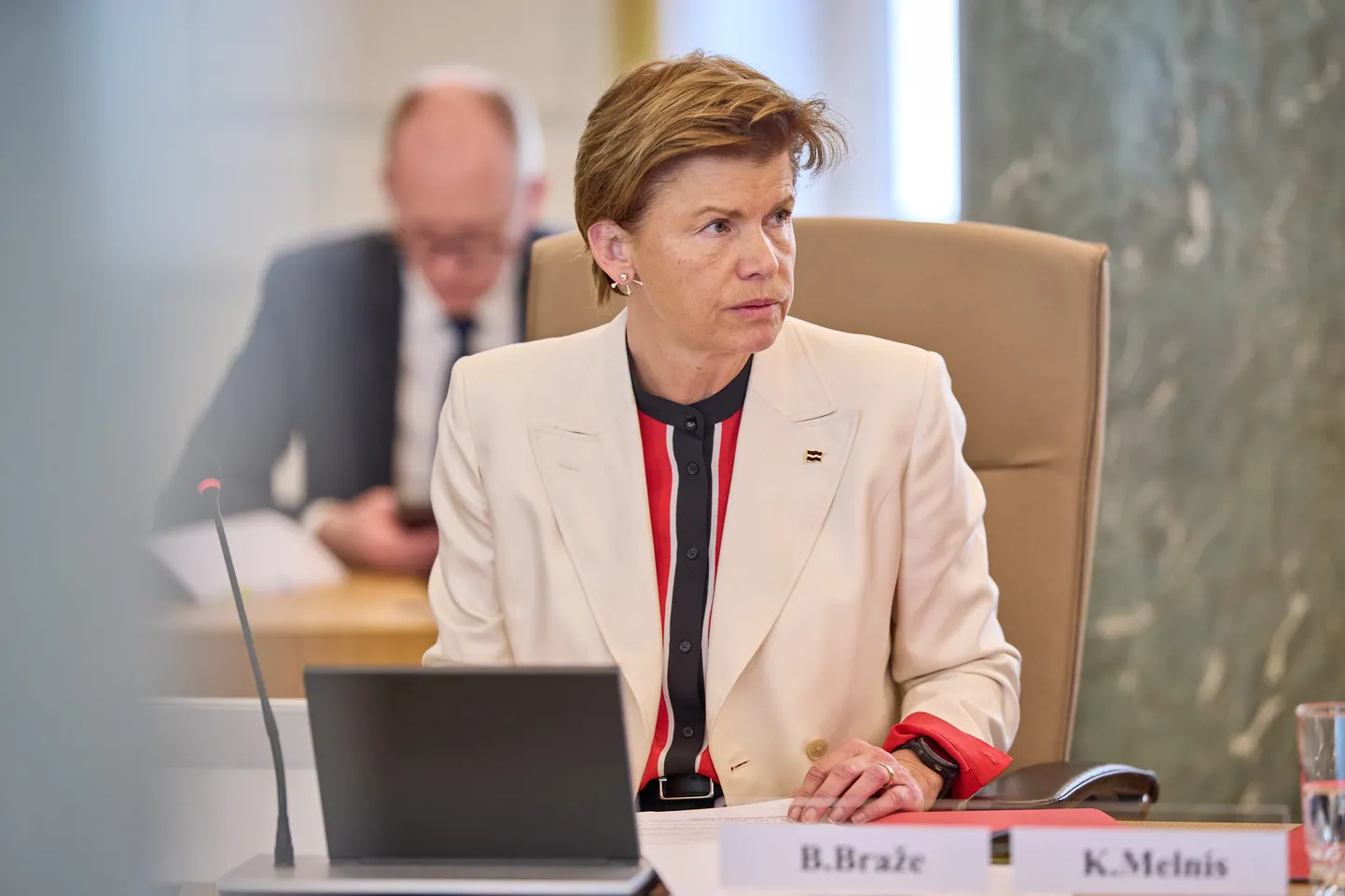 Ārlietu ministre Baiba Braže.