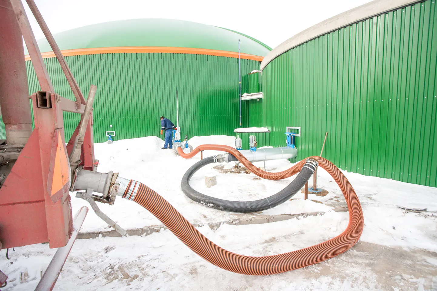 Oisu biogaasijaam Järvamaal.