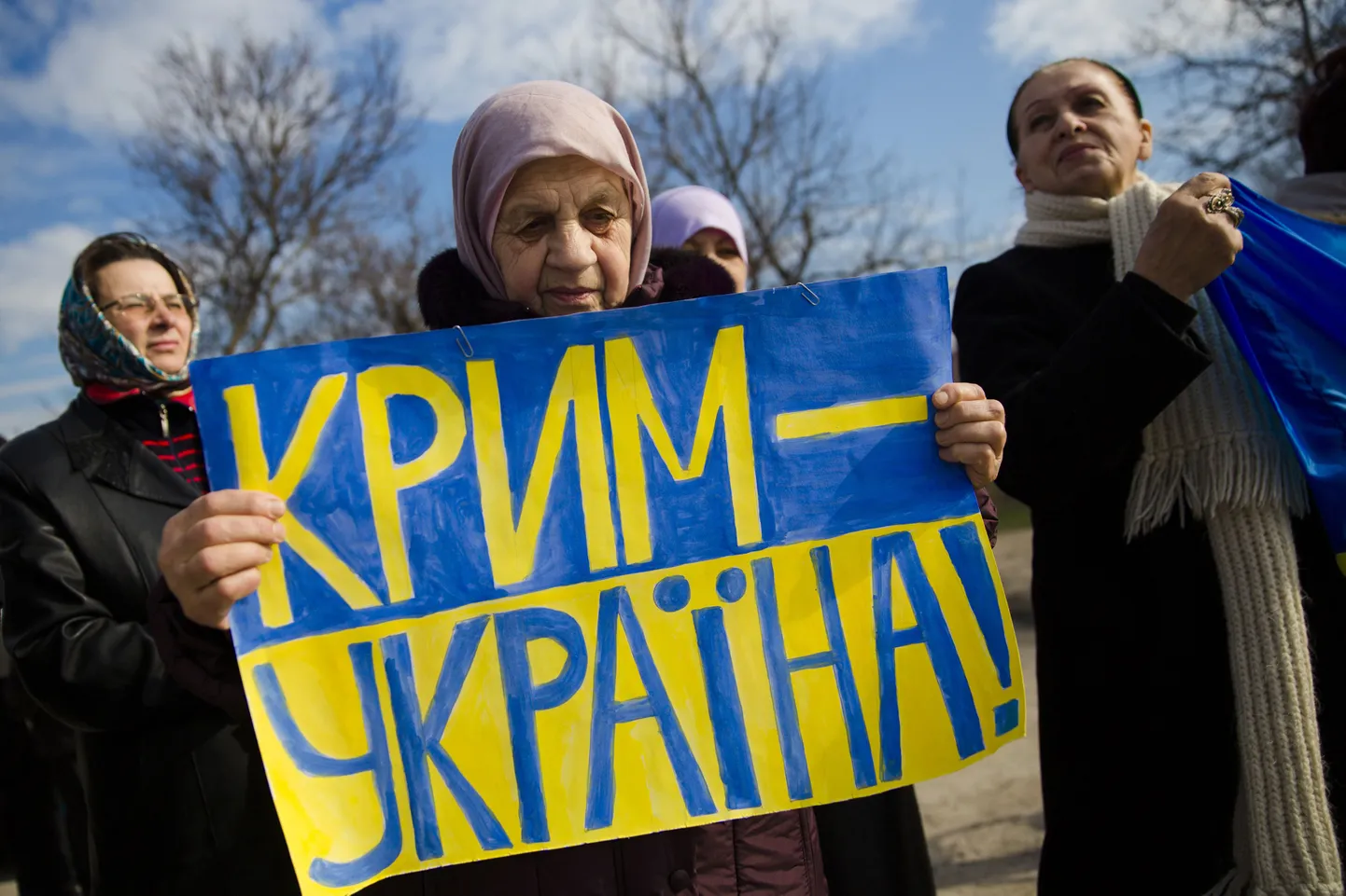 Krimmitatarlased protestisid möödunud aastal Krimmi Venemaaga liitmise vastu, kartes ajaloolise tagakiusamise kordumist.